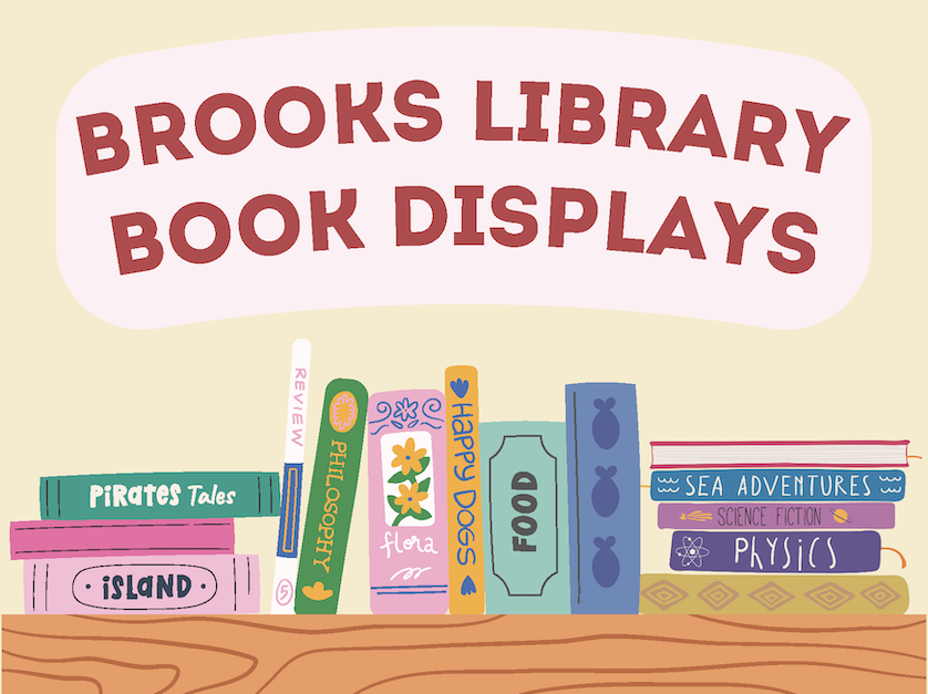 Brooks Library Book Displays